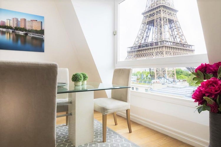 Best Hotels in Paris for Family - Résidence Charles Floquet - View