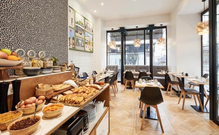 Breakfast Area for Hotel Petit Lafayette