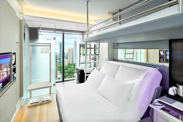 Family Friendly Hotels in Singapore - YOTEL Singapore - Room