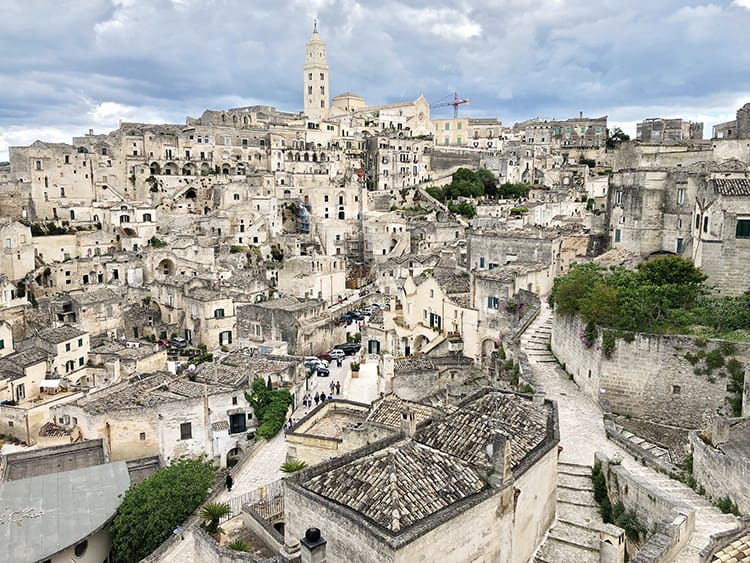 Southern Italy holidays to Matera Sassi