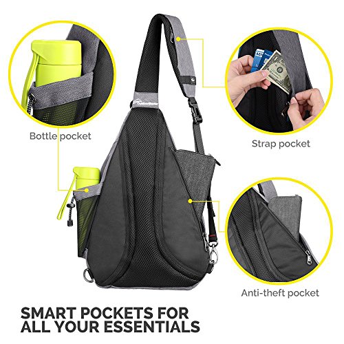 Zalfred Lolirock 3 Beautiful Adult Backpack Shoulder Bag for Hiking 