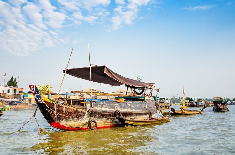 Cai Be Floating Market