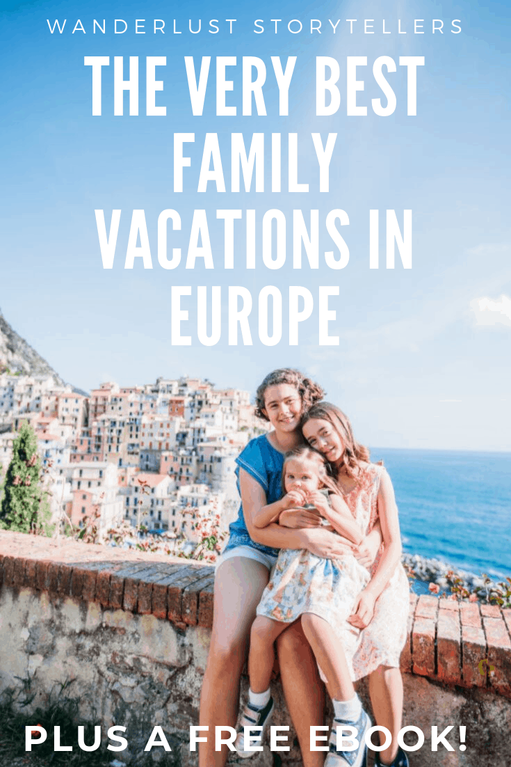 travelling around europe with a family