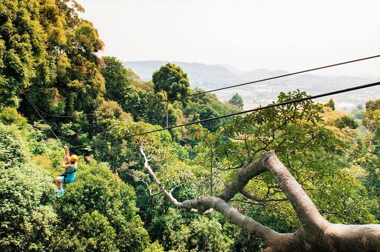 Adventure Things to do in Phuket Thailand - Zip Lining in Phuket