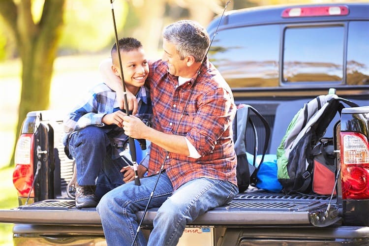 Pickup Truck Camping - Family Fun