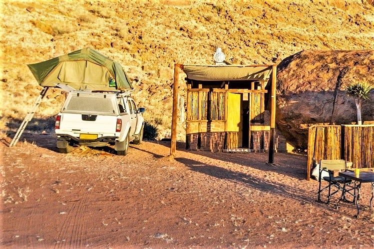 Pickup Truck Camping - Rooftop Tent