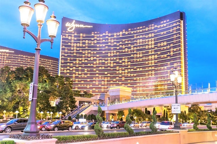 Check the Wynn hotel in Las Vegas
