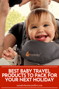 best travel items for 6 month old