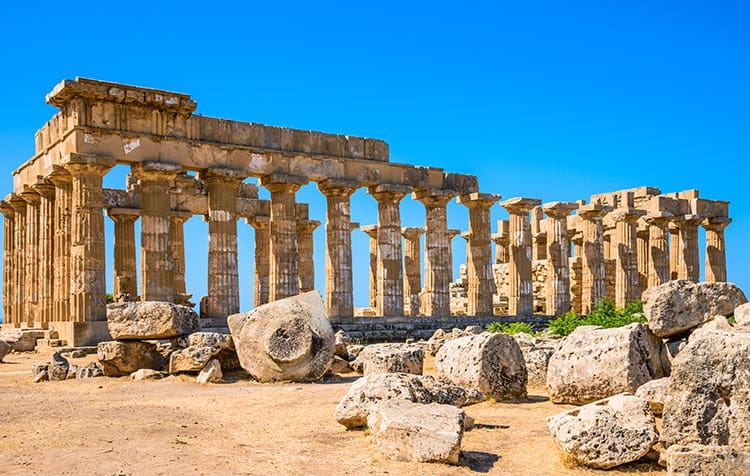 Greek Ruins at Selinunte