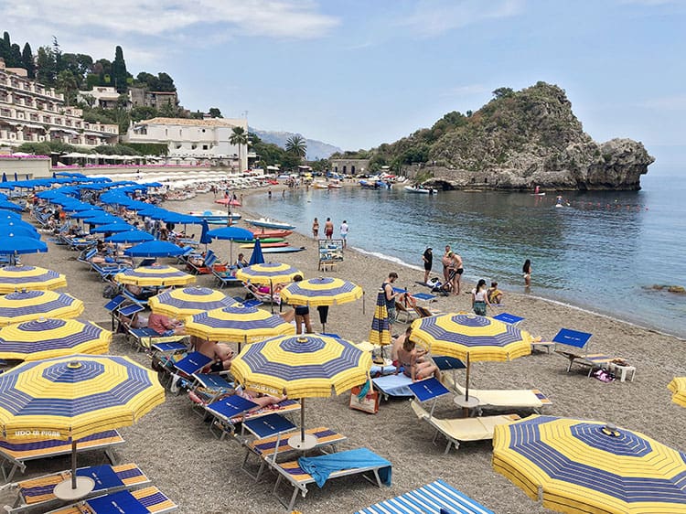 Mazzaro Beach Taormina