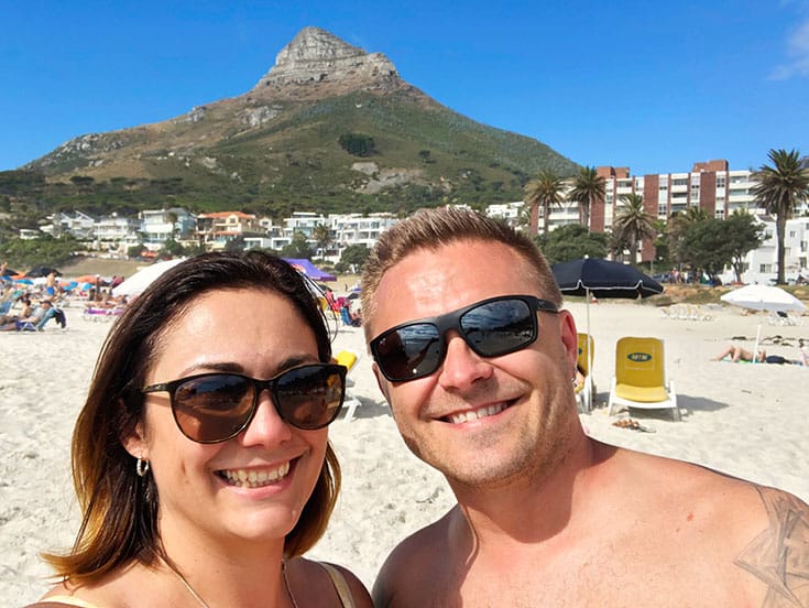 Camps Bay Beach in Cape Town