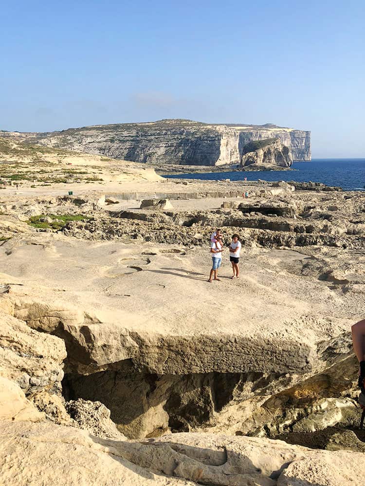 Scenic destinations on Gozo in Malta