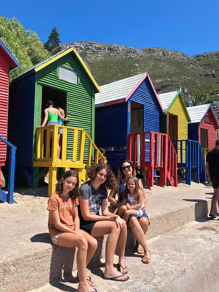 St. James Beach Colorful Beach huts