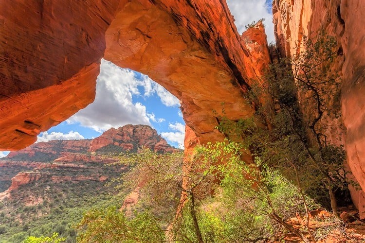 Sedona Arizona Fay Canyon Arch