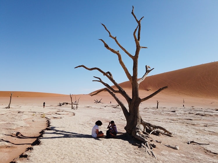 Deadvlei with Kids - Namibia Travel with Kids