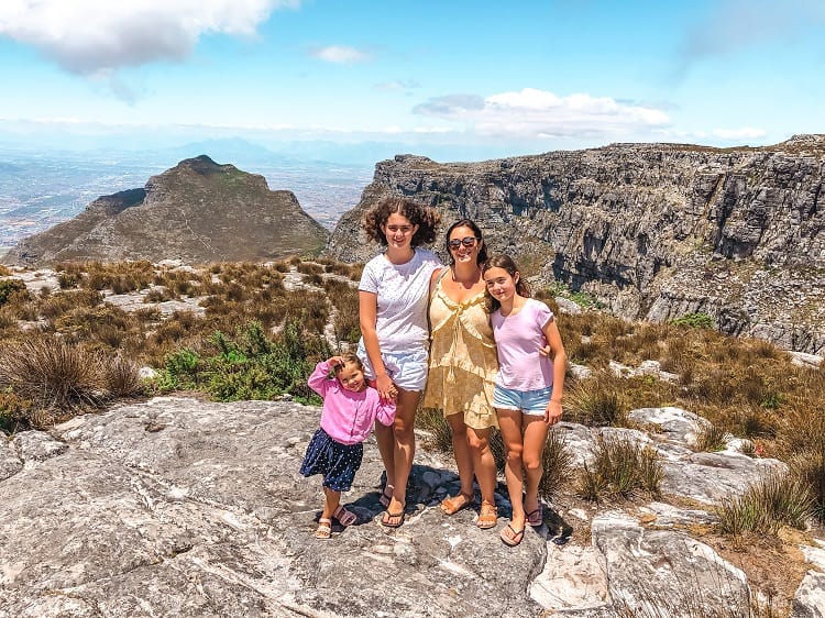 Table Top Mountain with Kids, Cape Town with Kids