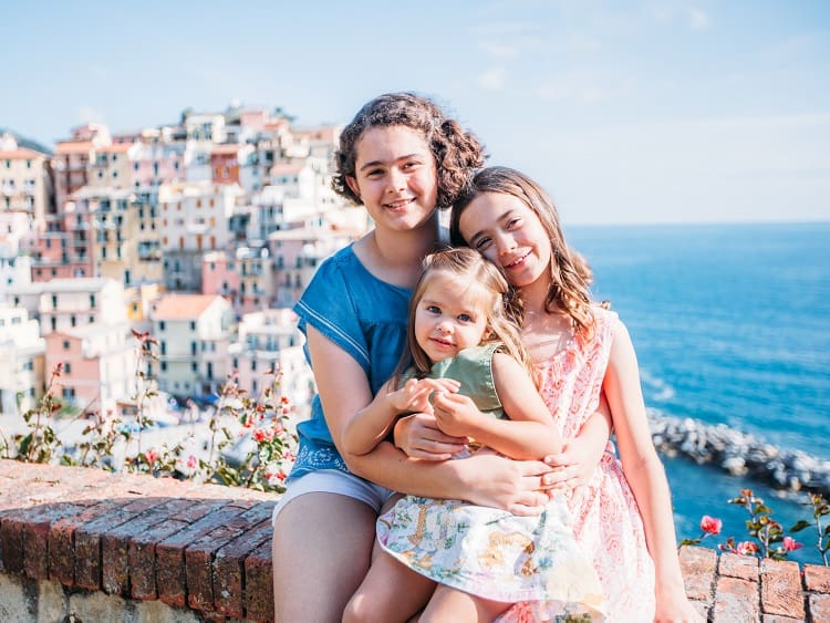 Manarola with Kids