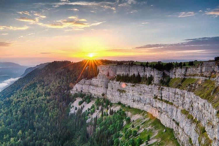 Cliff Creux du Van Neuchatel Switzerland beautiful places