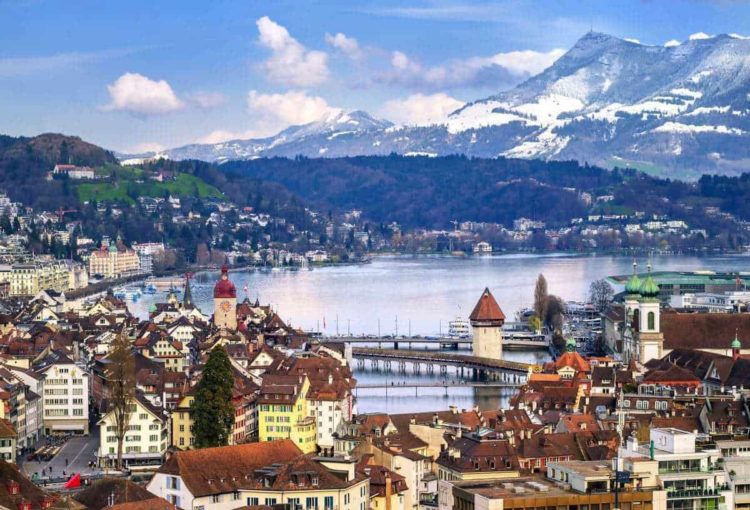 Lucerne, Switzerland most beautiful places