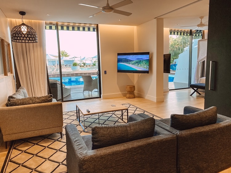 Intercontinental Hayman Island Resort - One Bedroom Pool Access Suite - Lounge