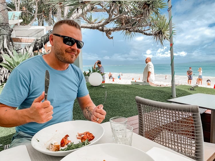 On The Beach Noosa Resort Review - Bistro C Hastings Street Noosa Breakfast