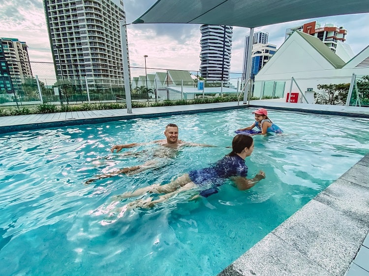 ULTIQA Air On Broadbeach Review - The Pool