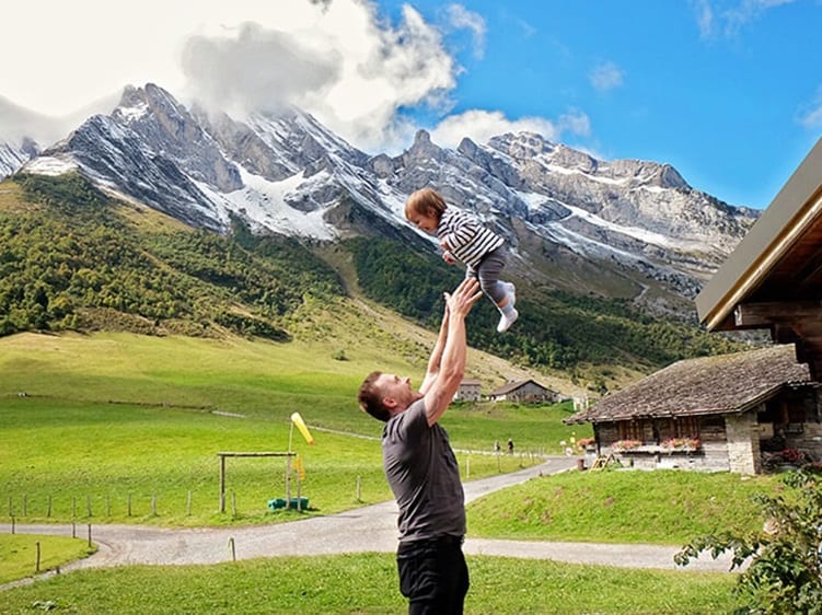 Col des Aravis, France with Kids