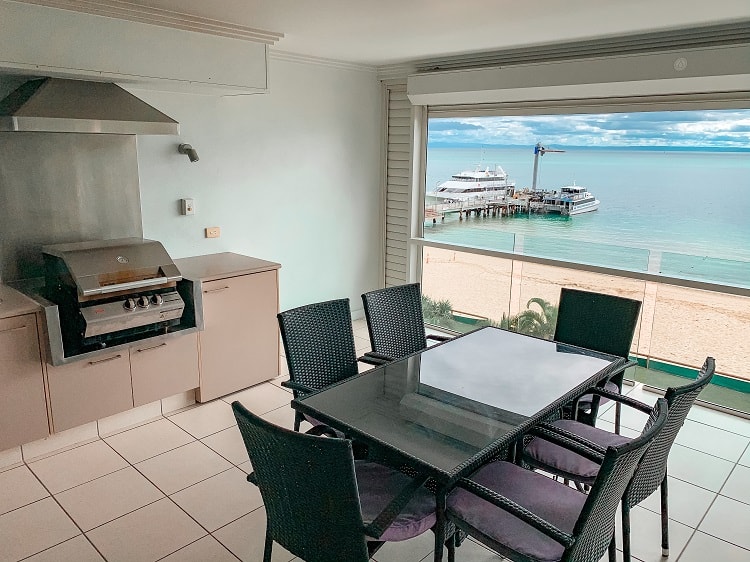 Tangalooma Island Resort Review - Balcony