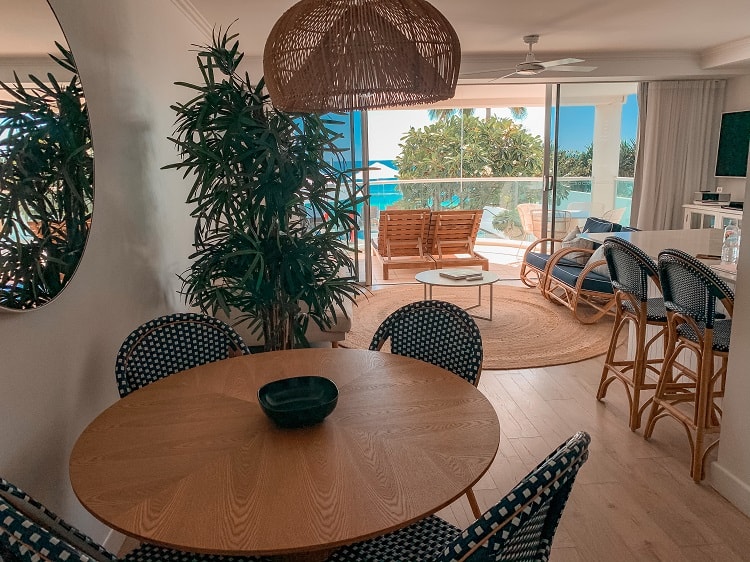 Tingirana Noosa Review - Living Room