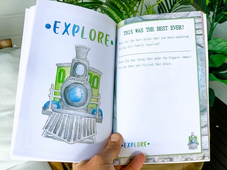 World Explorer Travel Journal for Kids