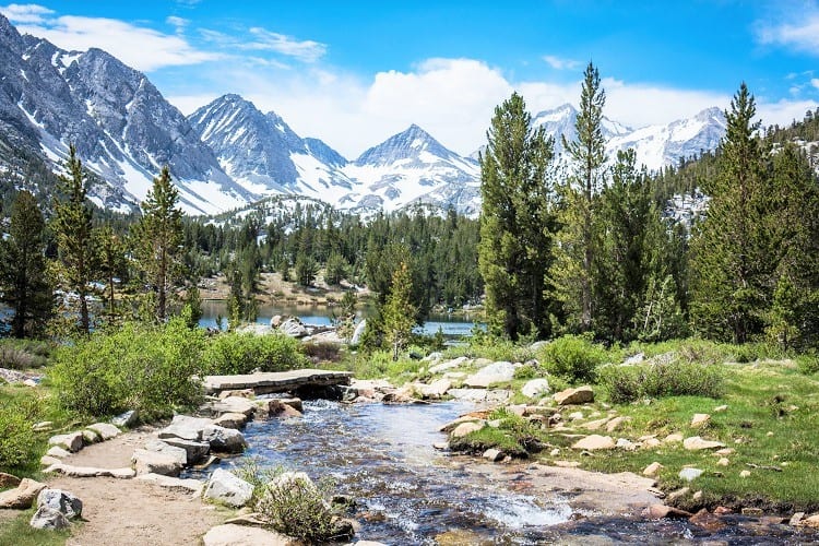 John Muir Trail in California