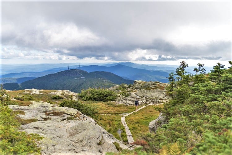 Mount Mansfield Long Trail in Vermont - Hiking in the US