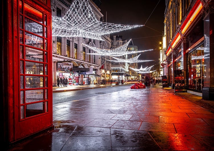 Leicester Square in London UK