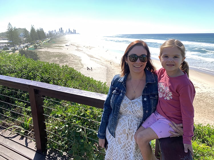 Miami Beach Gold Coast from the North Burleigh Lookout - Best Beaches Gold Coast, Queensland, Australia