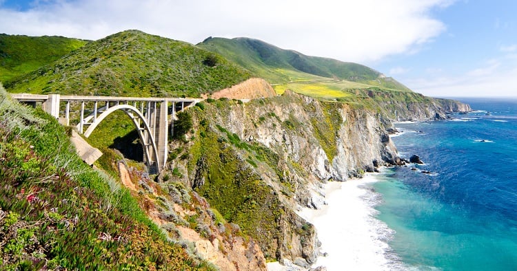 Bixby Bridge, California USA