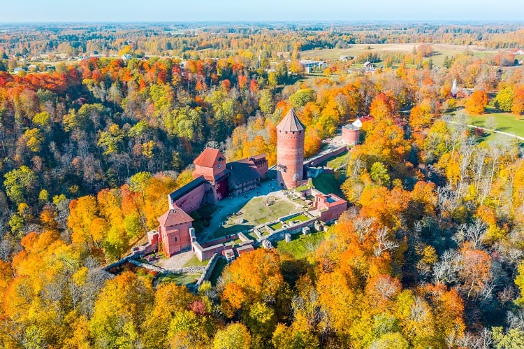 Turaida Castle Gauja National Park Latvia - Best Attractions in the Baltics