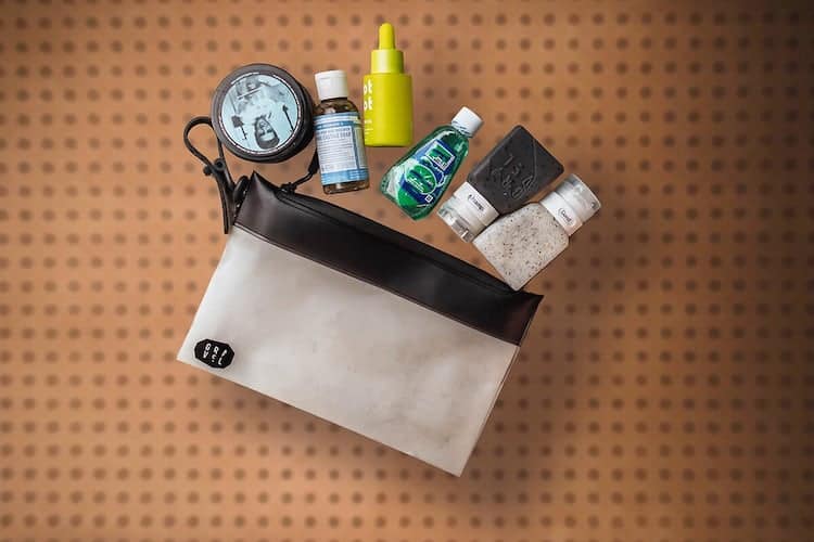 gravel toiletry bag