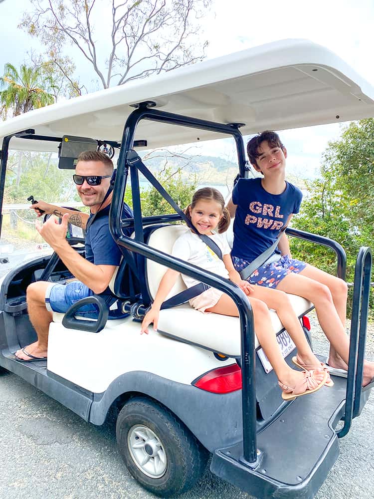 LAGOON 104 HAMILTON ISLAND WHITSUNDAYS REVIEW - Bonus Buggy