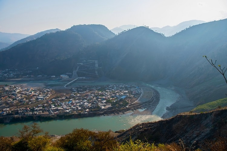 Naluchi Bridge over Kohala River Azad Kashmir