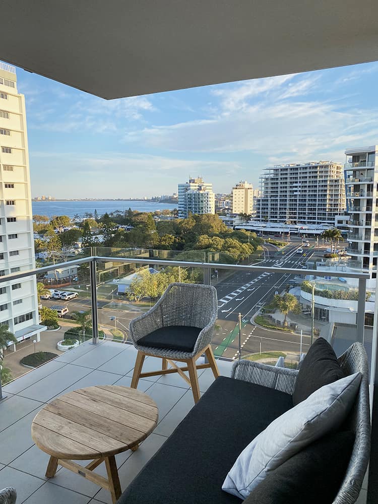 Verve on Cotton Tree Review - Apartment 702 - Balcony View