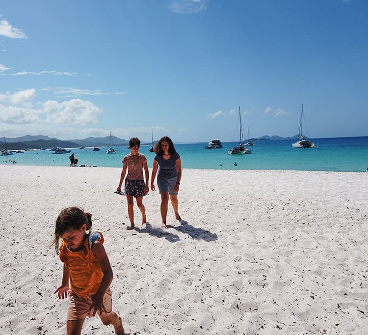 HAMILTON ISLAND TO WHITEHAVEN BEACH - South Whitehaven Beach