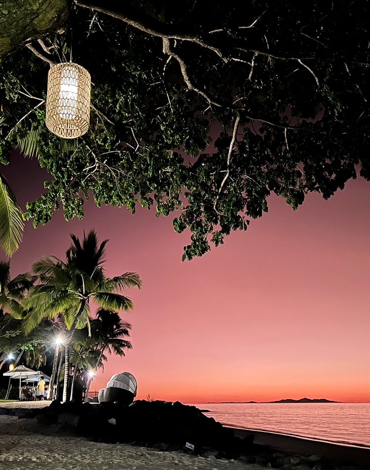 Sofitel Fiji Resort and Spa  Adults-only Waitui Beach Club and Room Review - Beach, Gazebos and Day Beds