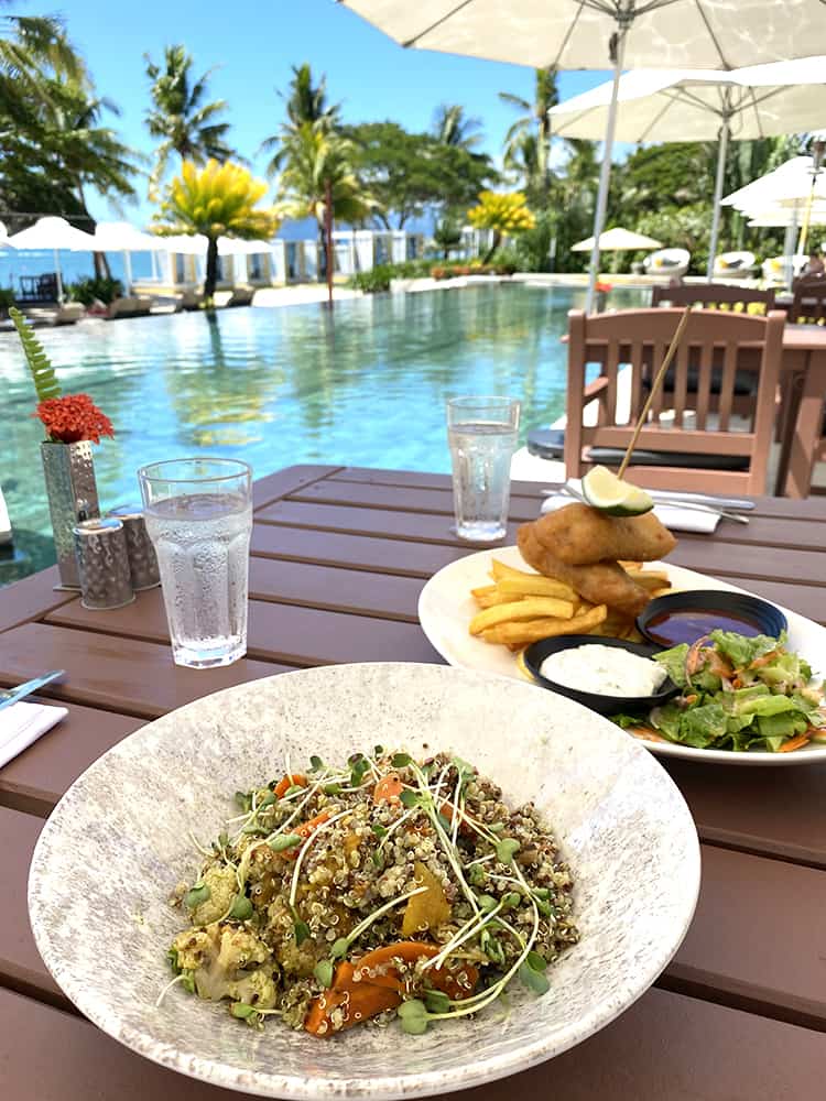 Sofitel Fiji Resort and Spa  Adults-only Waitui Beach Club and Room Review - Where to Eat - Waitui Bar and Grill