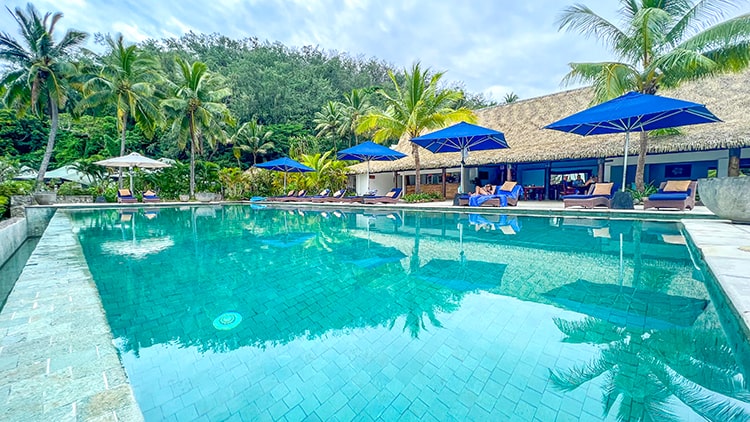 Tropica Island Resort Review - Pool Relaxation