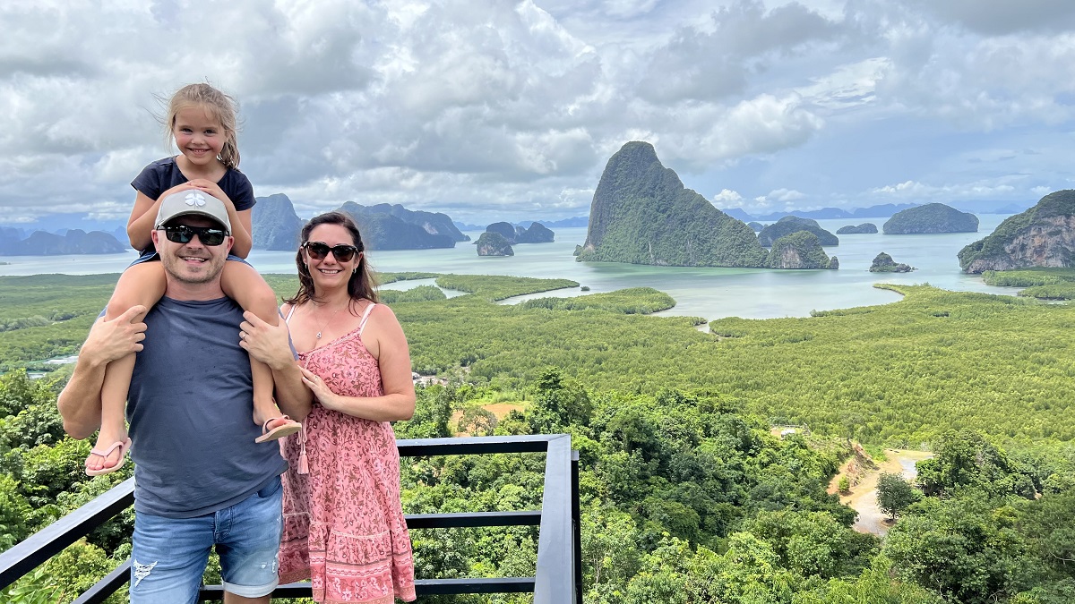 Phan Nga Bay Look Out in Thailand