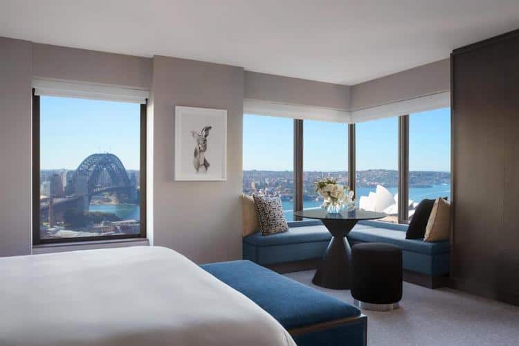 Room with a view at Four Seasons Sydney