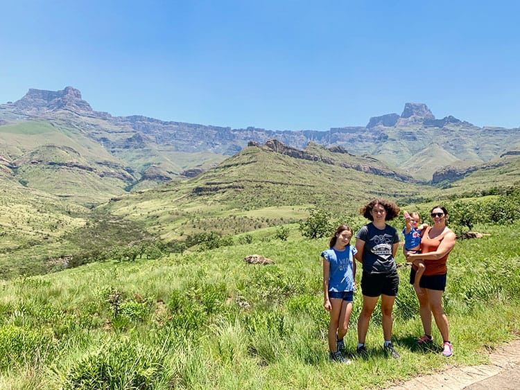 Drakensberg with family