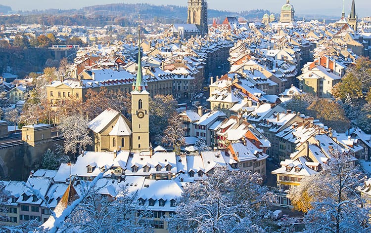 Bern Switzerland in December