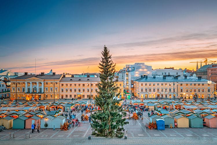 Helsinki in December