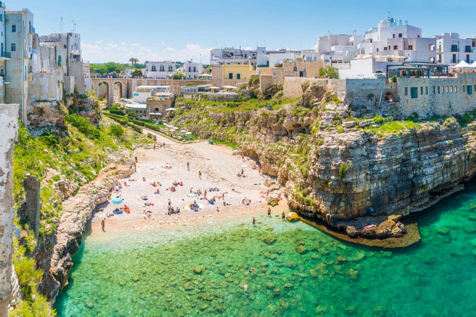 Polignano a Mare Puglia in italy